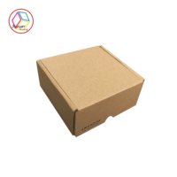 En gros Logo Personnalisé Ondulé Mailer Kraft Boîte D'emballage Matériaux Recyclés Aliments Pour Bébés Pomme De Terre Chips Parfum Savon Affichage Expédition 4C Avec Remise