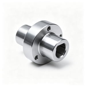 Mecanizado CNC Personalizado OEM: Acoplamiento de Acero, Casquillo de Eje, Conector de Brida de Torneado CNC de Precisión, Orificio Estriado, Maquinaria, Electroerosión por Hilo - Product Image 2
