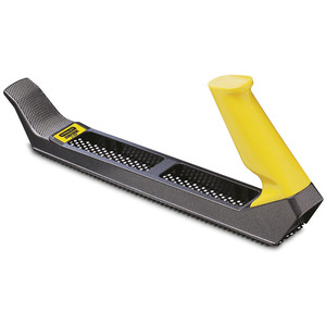 Stanley Surform Metal <b>Planer</b> 12 In With Yellow Handle For Woodworking And Metal Smoothing - Product Image 1