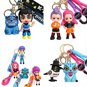 พวงกุญแจตุ๊กตาซิลีน วงล่าปีศาจ KPOP ใหม่ ขนาด 0-10 ซม. ผลิตในจีน - Product Image 2