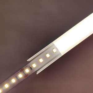 แถบไฟ LED อลูมิเนียมอุปกรณ์เสริมแถบตกแต่งผนังอลูมิเนียมโปรไฟล์ขอบอลูมิเนียม - Product Image 4
