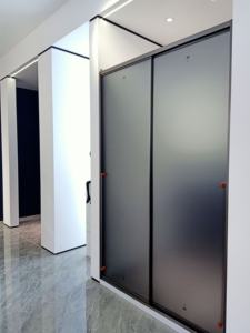 Placard et salle <span class=keywords><strong>de</strong></span> bain utiliser écran <span class=keywords><strong>de</strong></span> <span class=keywords><strong>douche</strong></span> coulissant porte coulissante <span class=keywords><strong>miroir</strong></span> porte en verre bordure porte d'armoire - Product Image 5