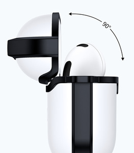 Pour <span class=keywords><strong>Airpods</strong></span> <span class=keywords><strong>Pro</strong></span> 2 Étui transparent de protection complet Compatible pour <span class=keywords><strong>Airpods</strong></span> Pro2 avec porte-clés - Product Image 4