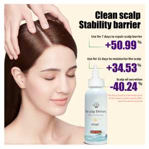 Gel nettoyant professionnel pour le <span class=keywords><strong>cuir</strong></span> <span class=keywords><strong>chevelu</strong></span>, anti-pelliculaire, détoxifiant, rafraîchissant, anti-démangeaisons, réparateur du <span class=keywords><strong>cuir</strong></span> <span class=keywords><strong>chevelu</strong></span>, pour le <span class=keywords><strong>psoriasis</strong></span>, à utiliser avant le <span class=keywords><strong>shampoing</strong></span> - Product Image 5