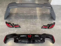 SJC Pièces et Accessoires Auto pour BMW Série 5 F10 F18 Kits Carrosserie 2011-2017 Amélioration Style M5 G30 Pare-chocs Avant Pare-chocs Arrière Phares