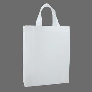 Bolsa de compras biodegradable, bolsa de tela reciclada con logotipo personalizado no tejido para negocios - Product Image 5