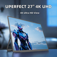 Moniteur portable fin HAOCROWN pour ordinateur portable, jeux, USB C, HDMI, écran externe avec support pliable OEM