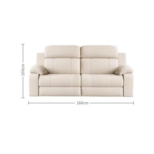 Modern Electric Leisure Sofa, <strong>Smart</strong> 3-seater Home Theater <strong>Furniture</strong> with Multifunctional Massage, Cooling, and Folding Features. - Product Image 2