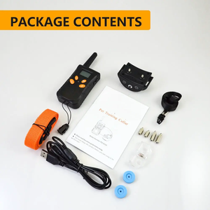 <span class=keywords><strong>Collier</strong></span> de dressage pour <span class=keywords><strong>chien</strong></span> OEM avec télécommande 500M, étanche IPX7, 1100 niveaux de choc, vibration, bip pour chiens de petite et moyenne taille - Product Image 6