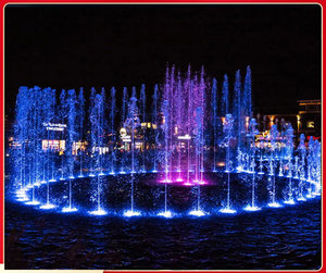 <span class=keywords><strong>Fontaine</strong></span> musicale <span class=keywords><strong>de</strong></span> <span class=keywords><strong>jardin</strong></span> à eau avec lumières, grande <span class=keywords><strong>fontaine</strong></span> dansante en acier inoxydable pour l'extérieur - Product Image 6