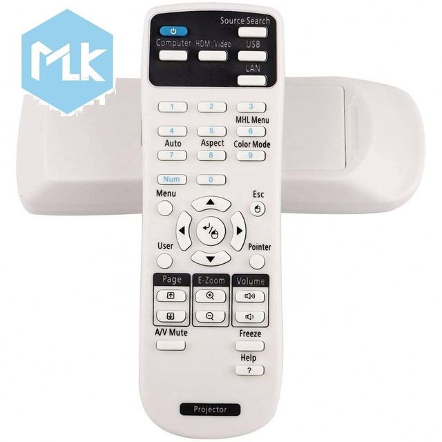 MLK Use for Epson Projector Remote Control H875B H875C H881A H881B H881C HOME CINEMA