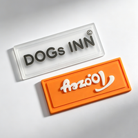 Écussons en caoutchouc PVC souple écologique avec logo 3D personnalisé, lavables, à coudre sur les jeans, les chapeaux, les sacs à dos et les vêtements