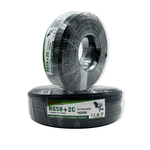 KICO 브랜드 100m RG59 + 2C 카메라 CCTV 케이블 고속 RG59 동축 케이블 도매 비디오 전원 케이블 - Product Image 6