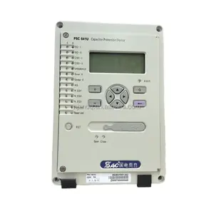 SAC configured with differential current and unbalance current input PSC 641U capacitor measurement, and protection relay