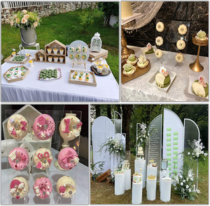 シンプルなアクリル<span class=keywords><strong>DIY</strong></span>ドーナツディスプレイスタンド新しい到着ドーナツホルダーデザートラック結婚式の誕生日パーティーはパーティーを扱います - Product Image 6