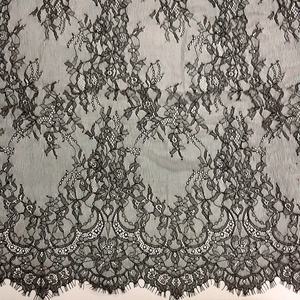 Tissu en <span class=keywords><strong>dentelle</strong></span> Chantilly à motifs floraux, fabrication artisanale, 3 mètres par pièce, LT20948 - Product Image 3