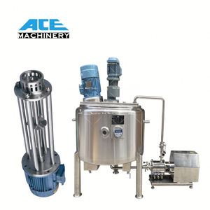 Máquina Homogeneizadora y Emulsionadora al Vacío de Alta Velocidad de Acero Inoxidable de 1000L para la Industria Cosmética, de Resinas y Química - Product Image 5