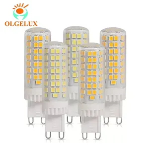 Popolare Mini lampadina a LED G9 AC120V G9 lampade a LED ad alta luminanza a risparmio energetico sorgente luminosa a LED senza strobo