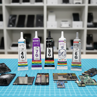 Colle à bijoux en polyuréthane transparente, écologique, à durcissement lent, haute résistance, flexible, Zhanlida 4G/5G/6G/7G/8G/9G 50ML