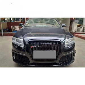 Kit Carrozzeria per <span class=keywords><strong>Audi</strong></span> <span class=keywords><strong>A6</strong></span> Anni 05-12 per Conversione in RS6, Griglia Paraurti Anteriore, Diffusore Posteriore, Terminali di Scarico, Accessori Auto, Parti per Tuning - Product Image 3