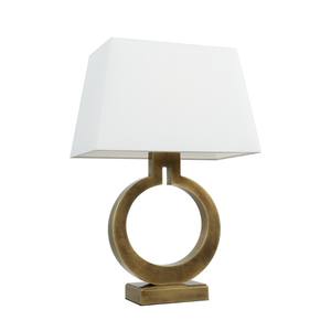 Lámpara de Mesa Moderna de Hierro Electrochapado con Pantalla Cuadrada de Tela, Portalámparas E27, Iluminación de Lujo para Dormitorio, Hotel, Sala de Estar - Product Image 3