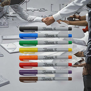 Sanford <strong>Sharpie</strong> 0.5mm <strong>Ultra</strong> <strong>Fine</strong> <strong>Point</strong> Permanent Marker Durable for Paper and Plastic Resistant to Fading and Water - Product Image 2