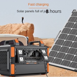 Centrale Électrique Portable 1000W Haute Puissance pour Camping-Car et Extérieur, Lithium-Ion Phosphate, avec MPPT, Stockage d'Énergie Solaire et Alimentation d'Urgence Pure - Product Image 5