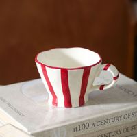 Mug Kopi Porselen Lucu, Aman untuk Mesin Cuci Piring, Dapat Digunakan Kembali, Hadiah untuk Bangun Pagi
