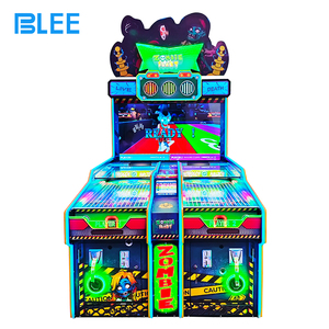 Zombie chủ đề đồng tiền hoạt động lăn bóng trò chơi máy Arcade Máy Bowling trò chơi Zombie chạy điểm chế độ thiết bị giải trí - Product Image 2