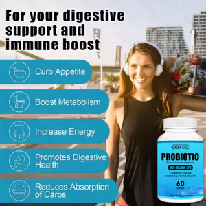 OEM 50 miliar CFU probiotik & suplemen prebiotik <span class=keywords><strong>16</strong></span> jenis vitamin untuk Pria & Wanita Kesehatan pemakaian bukan wanita hamil dewasa - Product Image 6