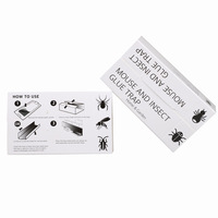 Pièges antiparasitaires adhésifs forts Piège à panneau collant pour Borad de colle de souris intérieure et extérieure
