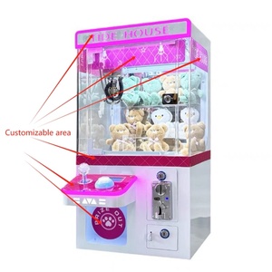 Mall Entertainment Center Equipment <b>Mini</b> Small Household Claw Machine for Sale Coin Operated <b>Arcade</b> Gift Game Claw Crane - Product Image 5