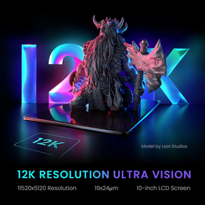 Elegoo เครื่องพิมพ์3D LCD 3 12K เรซิน4K 6K 8K DLP SLS SLM 3D เครื่องพิมพ์ยูวี - Product Image 4
