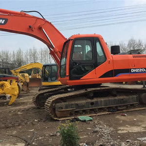 รถขุด Dh220-7 Doosan มือสองรถขุด225 Doosan 100% ผลิตในเกาหลีใต้ - Product Image 1
