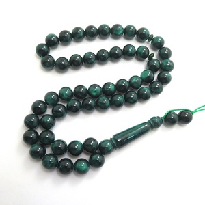 Mới đến màu xanh lá cây sáng hồi giáo hồi giáo nhựa cầu nguyện hạt kinh Mân Côi 51 tesbih Arabic 10mm cầu nguyện hạt kinh Mân Côi misbaha subhah - Product Image 6