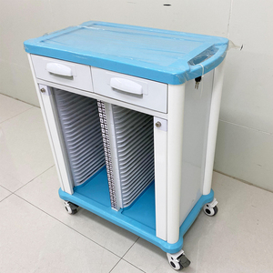 Hete Verkoopapparatuur Abs Noodtrolley 5-laags Lade Verpleegkundige Anesthesiekar - Product Image 5