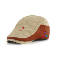 Nuevo diseño Niños Sombrero plano Newsboy Cap Niño Boinas elásticas Vintage Driver Hat