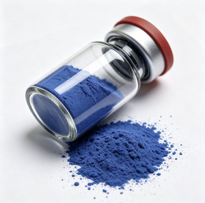 Péptido de Cobre Azul de Alta Pureza GHK-Cu 50mg/100mg Disponible para Pedidos al por Mayor, Materia Prima Cosmética - Product Image 5