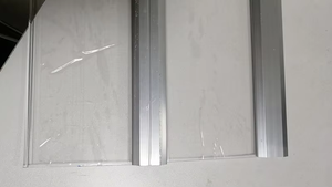 <span class=keywords><strong>Porte</strong></span> <span class=keywords><strong>de</strong></span> <span class=keywords><strong>garage</strong></span> transparente à prix raisonnable, en matériau transparent, portes enroulables transparentes fabriquées en Chine - Product Image 4