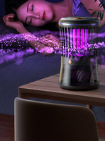 Anti-moustiques rechargeable personnalisé pour la maison, adapté aux bébés et aux femmes enceintes, lumière violette intelligente, USB, répulsif anti-moustiques