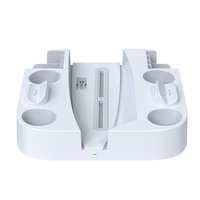 Station de recharge pour contrôleur DualSense,, Station de recharge pour manettes de jeu PS5, Station de chargement avec refroidissement pour machine à jeu PS5, nouveauté
