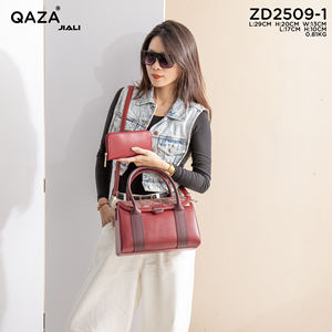 Sac à bandoulière <span class=keywords><strong>QAZA</strong></span> pour femme, en PU de luxe, imperméable, avec fermeture à bouton, décoration métallique, bandoulière, nouveau style, sac à main - Product Image 6