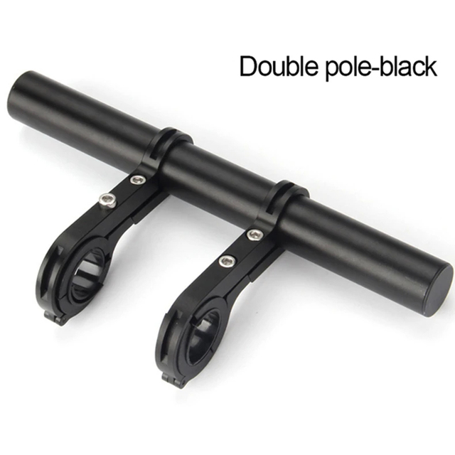 Custom Logo Available Bike Handlebar Extender Mount 10/20/30CM Durable Grip for Headlight Flashlight Speedometer Phone Holder