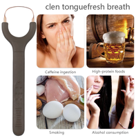 Nouveau gratte-langue européen en forme de Y, en cuivre pur, pour l'hygiène buccale des adultes et des enfants, trois couleurs