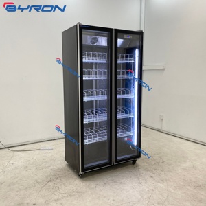 Refrigerador Comercial de Lujo con Puertas de Vidrio, Refrigerador Vertical de Una Puerta para Bebidas, Congelador Comercial de Exhibición - Product Image 4