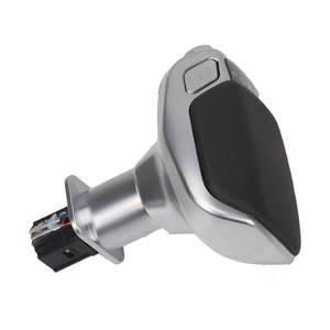 Pommeau de levier de vitesse en alliage d'aluminium ergonomique pour Nissan Teana, pommeau de levier de transmission automatique avec revêtement en cuir véritable - Product Image 4