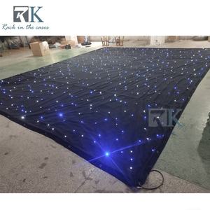Cortina de Estrellas Desmontable Móvil de 3m*3m con Juego de Luces, Cortina Portátil - Product Image 5