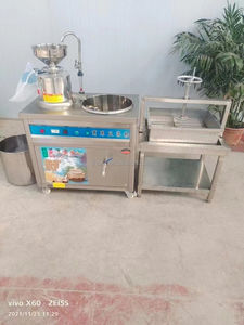 เครื่องทำเต้าหู้และนมถั่วเหลืองไฟฟ้า เครื่องทำเต้าหู้และนมถั่วเหลืองอัตโนมัติ เครื่องทำนมถั่วเหลือง เครื่องทำเต้าหู้ ผลิตภัณฑ์จากถั่ว เครื่องจักรแปรรูป - Product Image 3