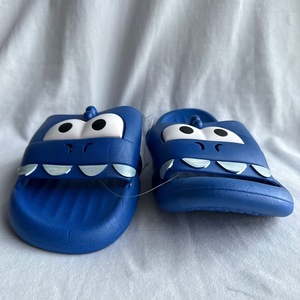 Pantofole con Punta Chiusa, Motivo Cartoon, Blu, Suola da 15mm Imbottita, Per Tutte le Stagioni, Uso Domestico - Product Image 4