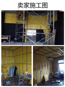 Panel de Lana de Vidrio Ecológico Resistente al Fuego de Fabricante Directo con Garantía de 2 Años para Aislamiento Acústico y Térmico en Talleres - Product Image 6